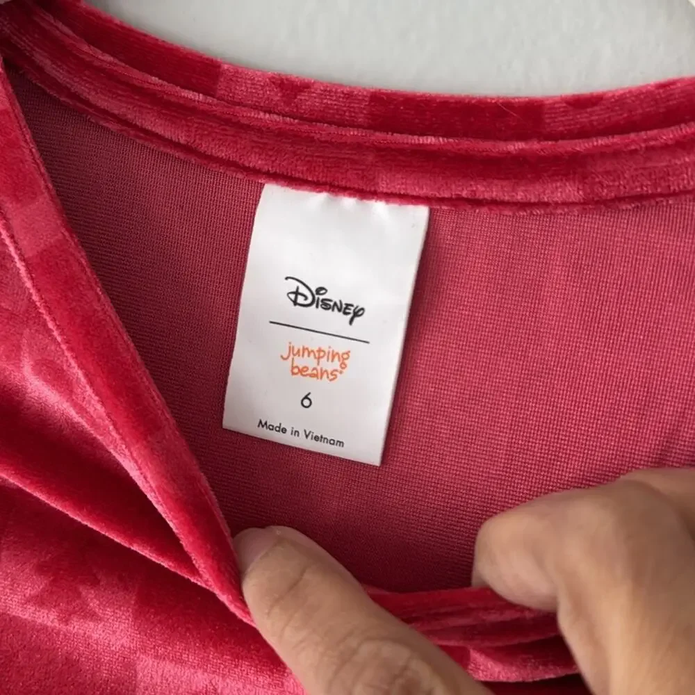 Disney Minnie Mouse Christmas Red Dress New with Tag Sz 6 Holiday Santa Pictures - Picture 3 of 9